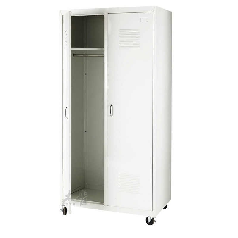 Double door steel almirah