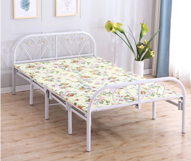 Folding single bed