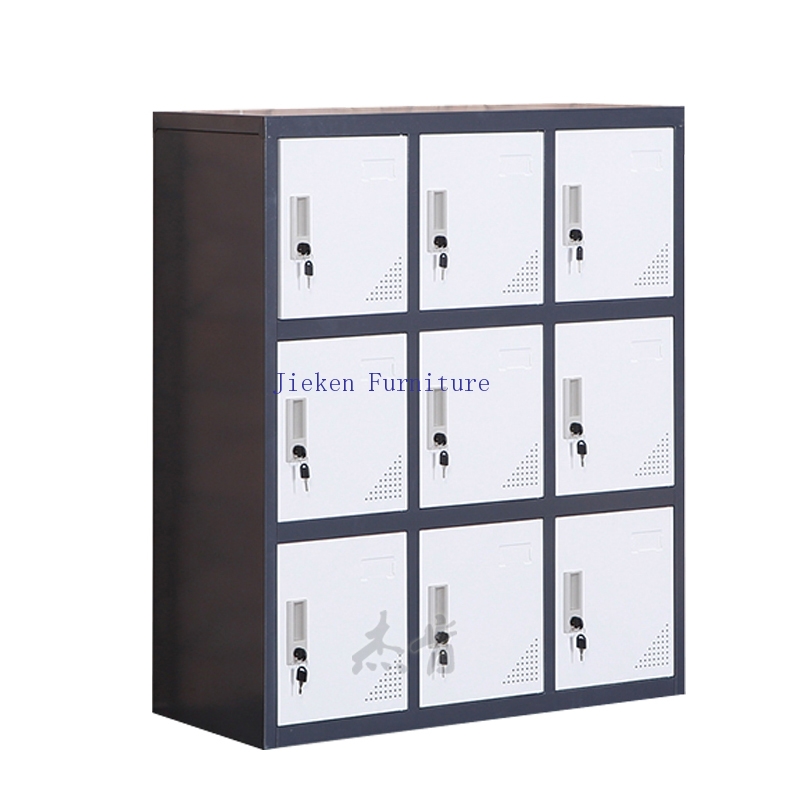 9 door steel locker